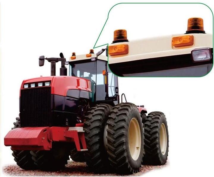 Actual product image ProPlus Rotating beacon orange 36LED