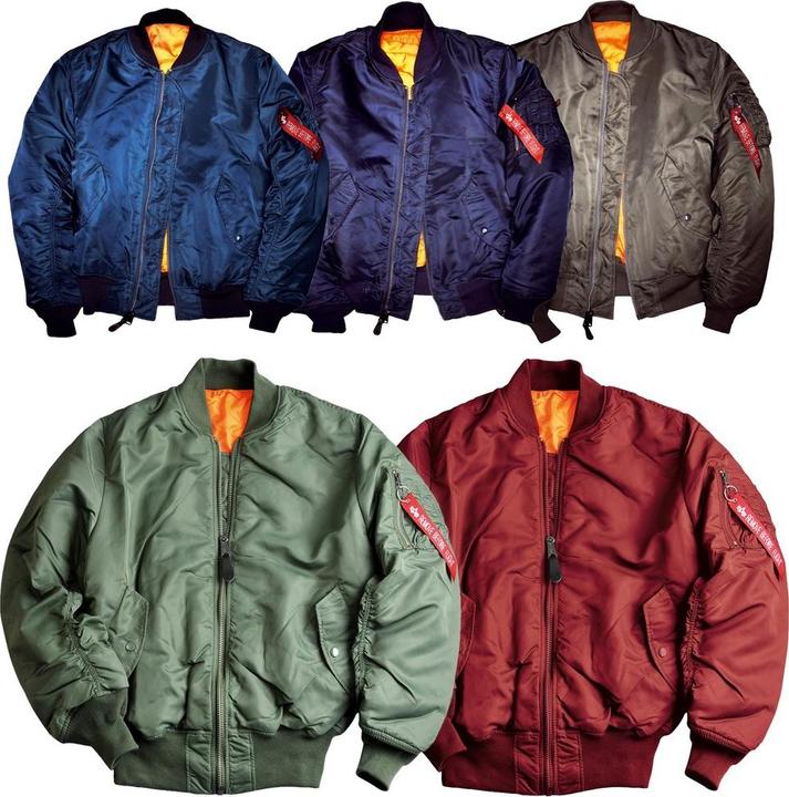 Actual product image Alpha Industries MA-1 (M)