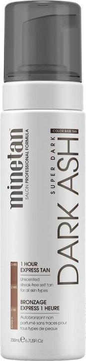 Actual product image Minetan Dark Ash Self Tan Foam (Self tanning foam, 200 ml)