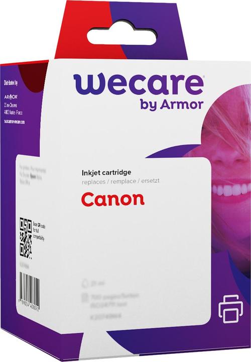 Produktbild Wecare Multipack XXL rebuilt BKCMY CLI581XXP zu Canon Pixma TS6150 25ml (BK, C, M, Y)