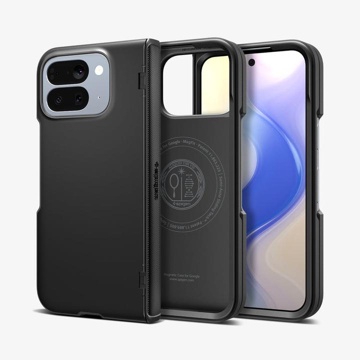 Produktbild Spigen Slim Armor Pro MagSafe Schutzhülle für Google Pixel 10 Pro Fold schwarz (Google Pixel 10 Pro Fold)