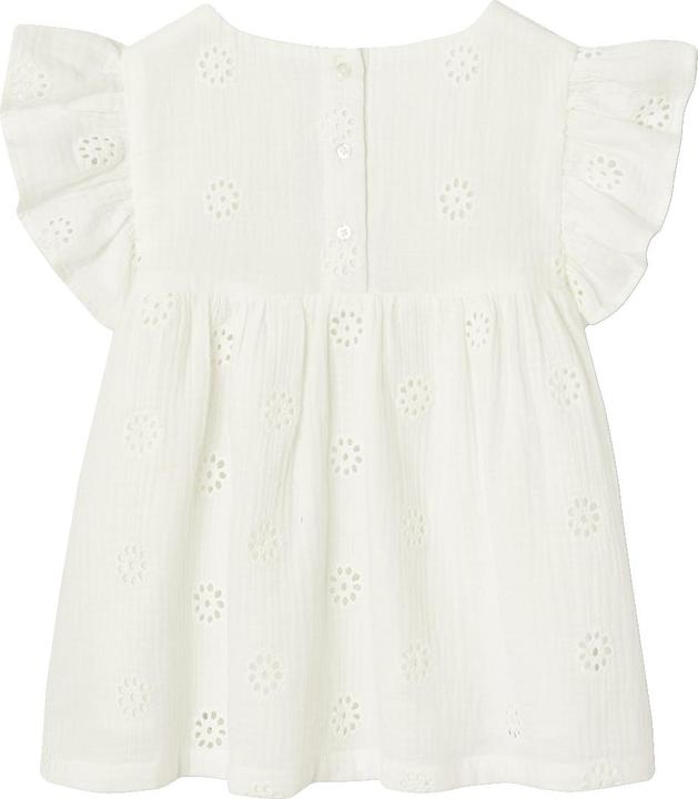 Actual product image Vertbaudet Mädchen Bluse aus besticktem Musselin (98)