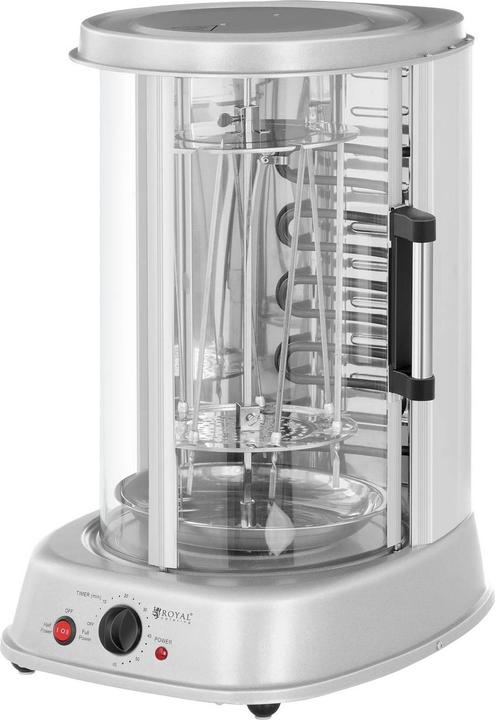 Produktbild Royal VKB Catering Verticale grill- 3-in-1 - 1.800 W - 31 L (1.80 kW)