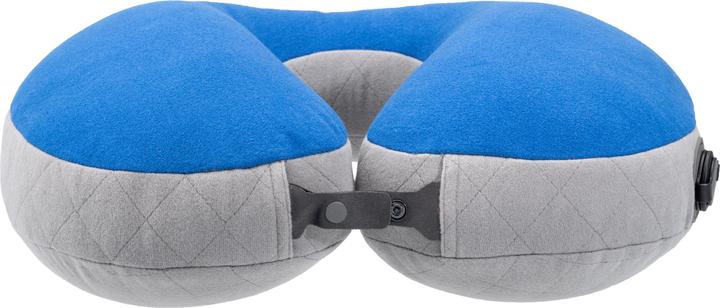 Produktbild Cocoon U Shaped Down Neck Pillow true blue/grey (Kopf- & Nackenkissen)