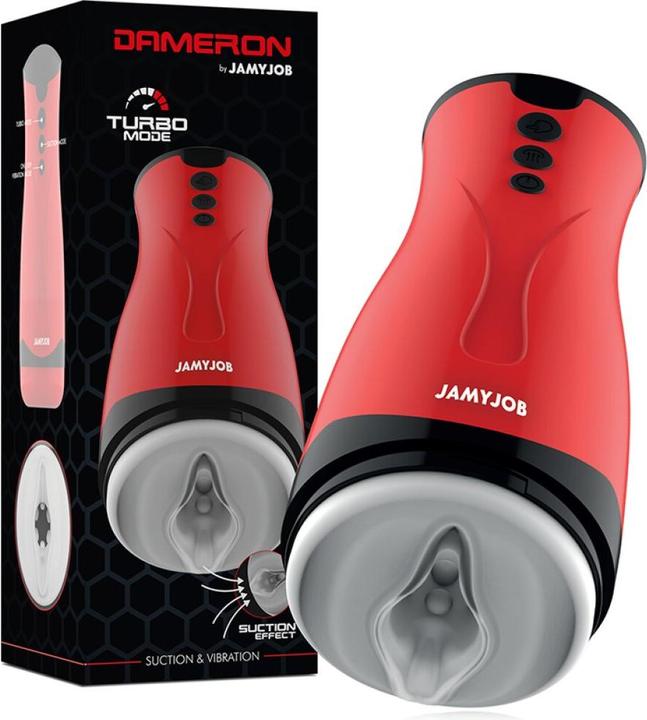 Jamyjob Dameron Suction And Vibration Masturbator