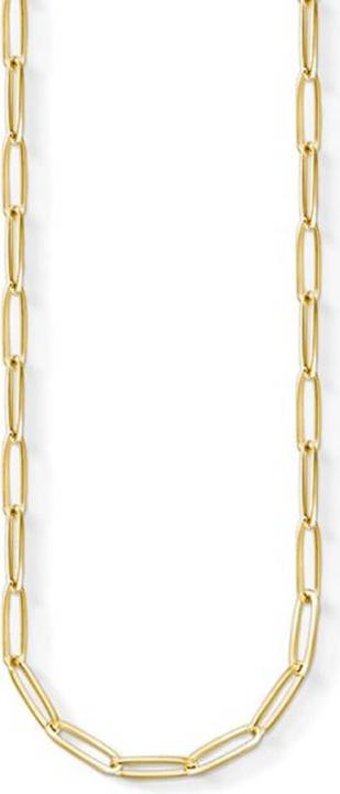 Produktbild Thomas Sabo Charm-Kette 925er (925er Sterlingsilber; 750er Gelbgold Vergoldung)