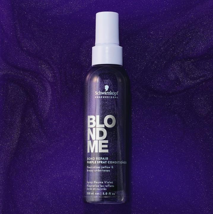 Produktbild Schwarzkopf Blondme Bond Repair Purple Spray Conditioner 150ml (150 ml)