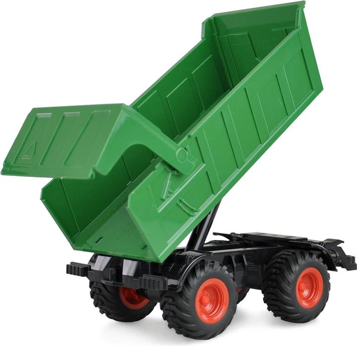 Image du produit Amewi Tracteur avec remorque basculante, vert 1:24, RTR