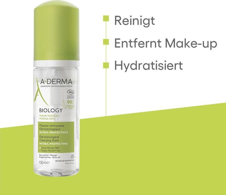 Actual product image A-Derma BIOLOGY Cleansing Foam Foam (Cleansing Foam, 150 ml)