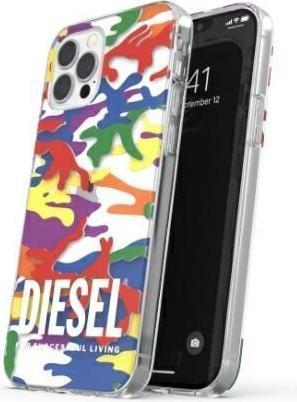 Produktbild Diesel Clear Case Pride Camo AOP iPhone 12 Pro Max multikolor/colorful 44333 (Apple iPhone 12 Pro Max)