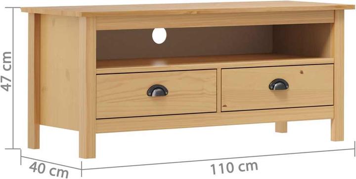 Produktbild vidaXL TV-Schrank (110 x 40 x 47 cm)