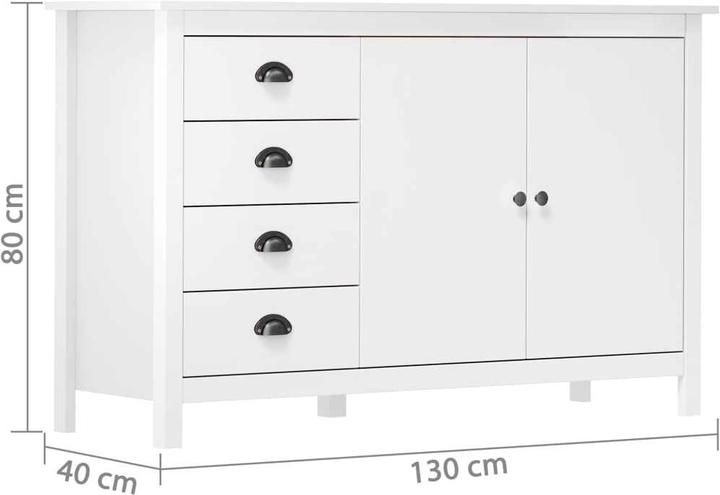 Actual product image vidaXL Arjun (130 x 40 x 80 cm)