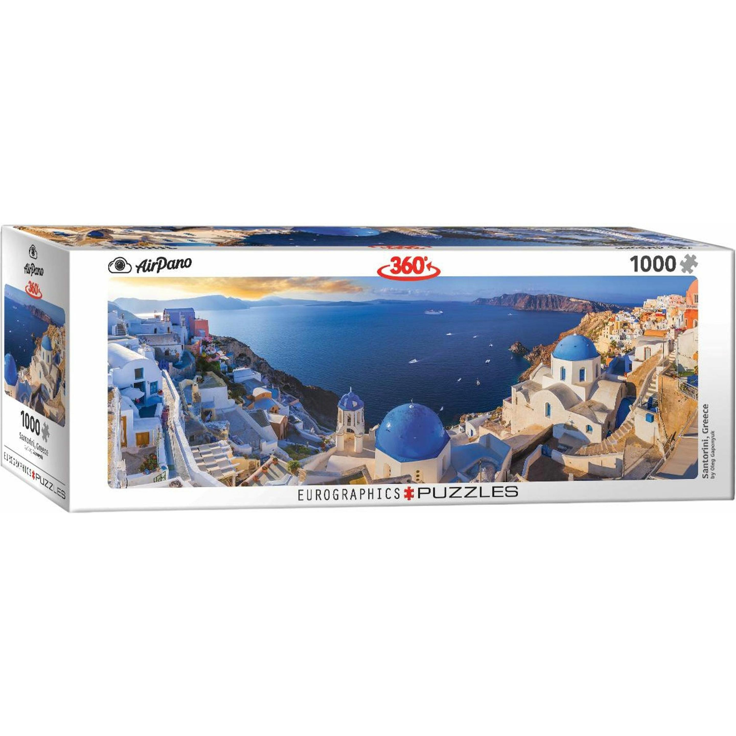 Eurographics Santorini Grecia (1000 Pezzi)