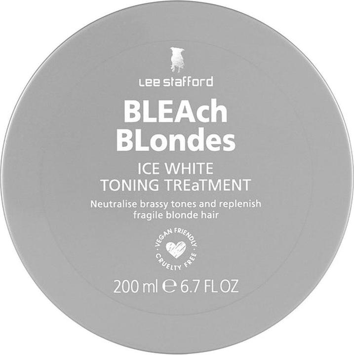 Actual product image Lee Stafford eachondes Ice White Toning Treatment - Mask for cooler shade ofond hair - 200ml (200 ml)