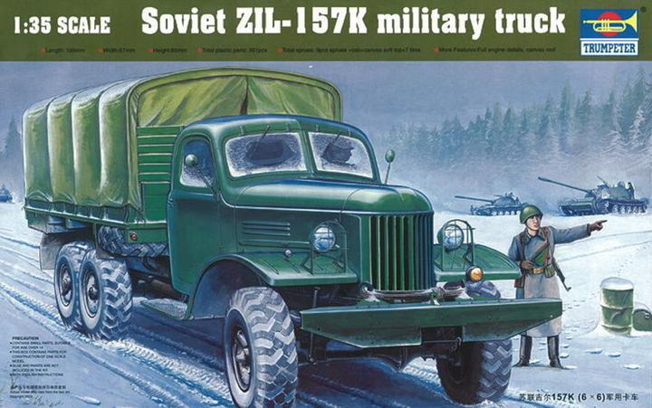 Trumpeter ZIL-157K Soviet Military Truck w/Canvas