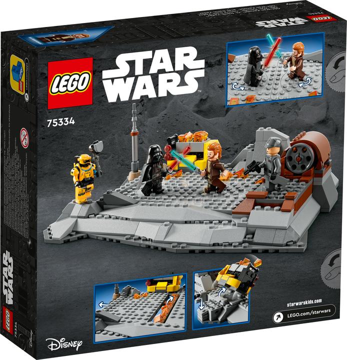 Produktbild LEGO 75334 Obi-Wan KenobiTM vs. Obi-Wan KenobiTM Darth Vad (75334, LEGO Star Wars)