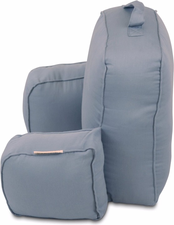 Actual product image Filibabba Pram pillow Gry - Powder blue