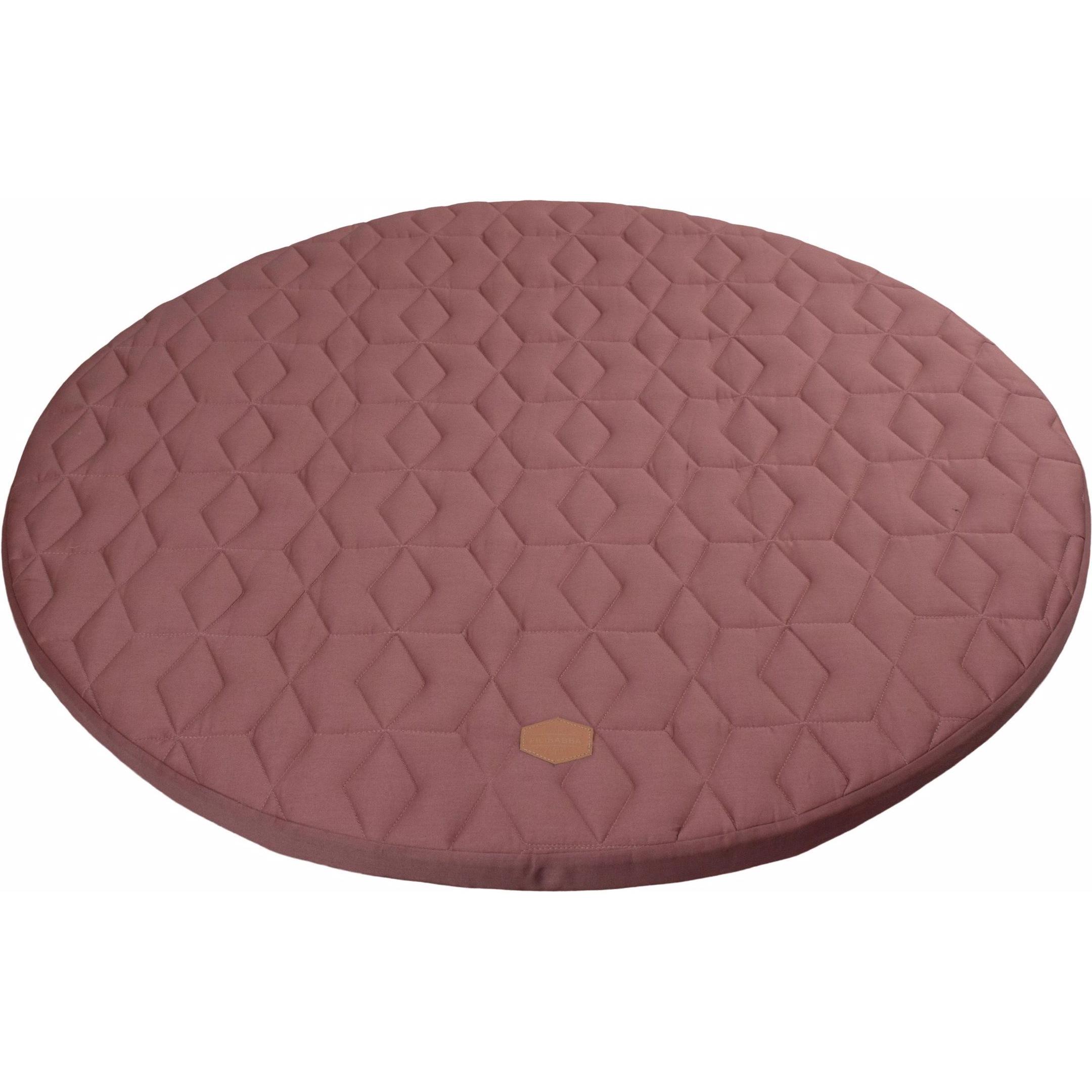 Filibabba, Spielteppich + Spielmatte, Weiches Quilt (90 x 2 x 90 cm)