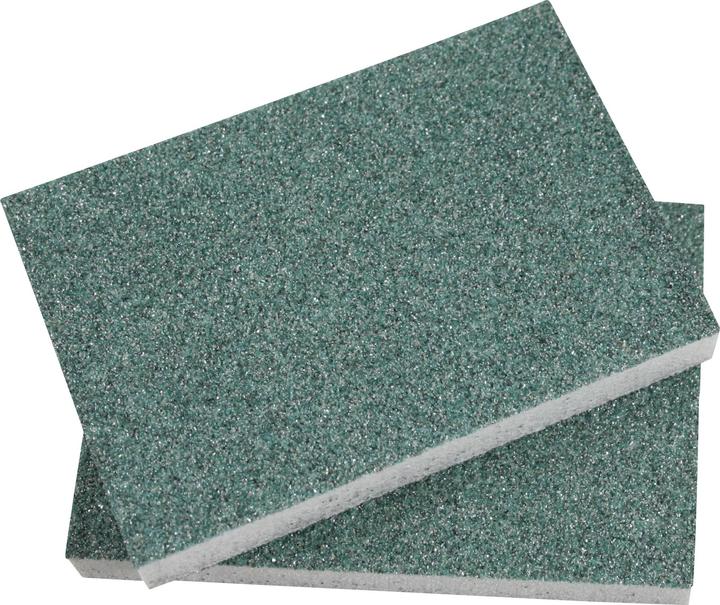 Actual product image Benson Sanding sponge 2 pcs green medium (MEDIUM)