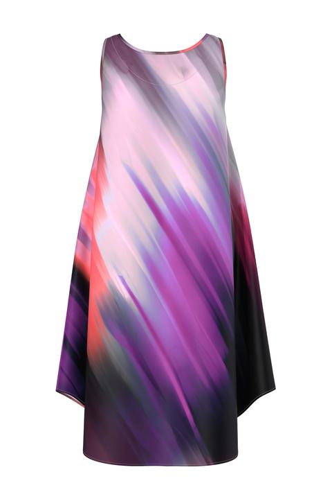 Produktbild Ulla Popken Kleid, A-Linie, V-Ausschnitt, ärmellos (54)