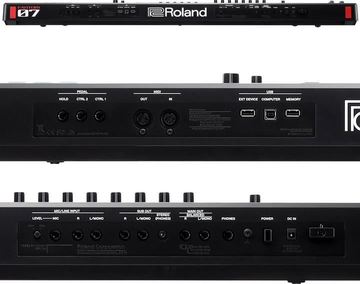 Actual product image Roland FANTOM- 07 Clavier synthétiseur