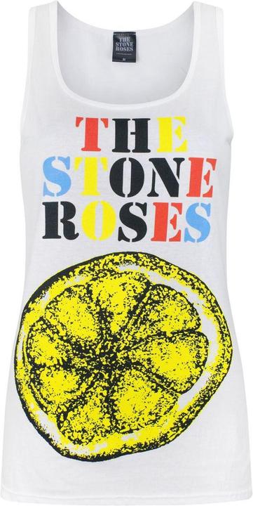 Actual product image Music Brand Tank top with TheStoneRoses lemon motif (S)