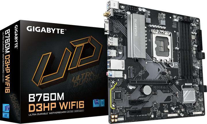 Actual product image Gigabyte B760M D3HP WIFI6 (LGA 1700, Intel B760, mATX)