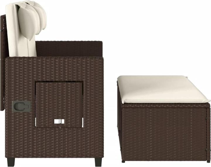 Image du produit vidaXL Ensemble salon de jardin 10 pièces avec coussins