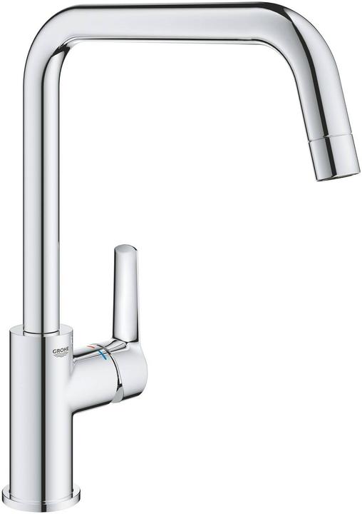 Produktbild Grohe Start QuickFix Küchenarmatur, hoher Auslauf, U-Form, schwenkbar, chrom
