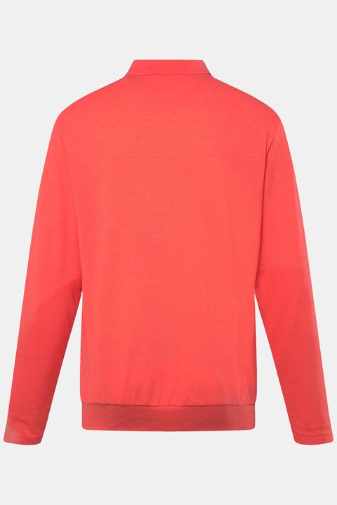 Produktbild Men+ Poloshirt, Bauchfit, Basic, Piqué, Langarm (8XL)