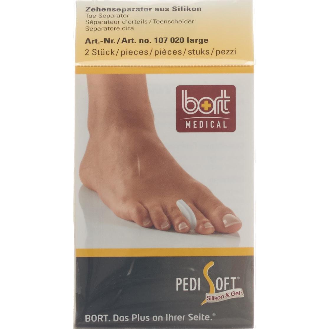 Thumbnail - Bort Medical, Fusspflegemittel, Pedi Soft Zehenseparator lare (Zehentrenner)