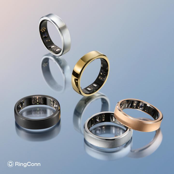 Produktbild RingConn Smart Ring Gen 3 (10, Brushed Silver)