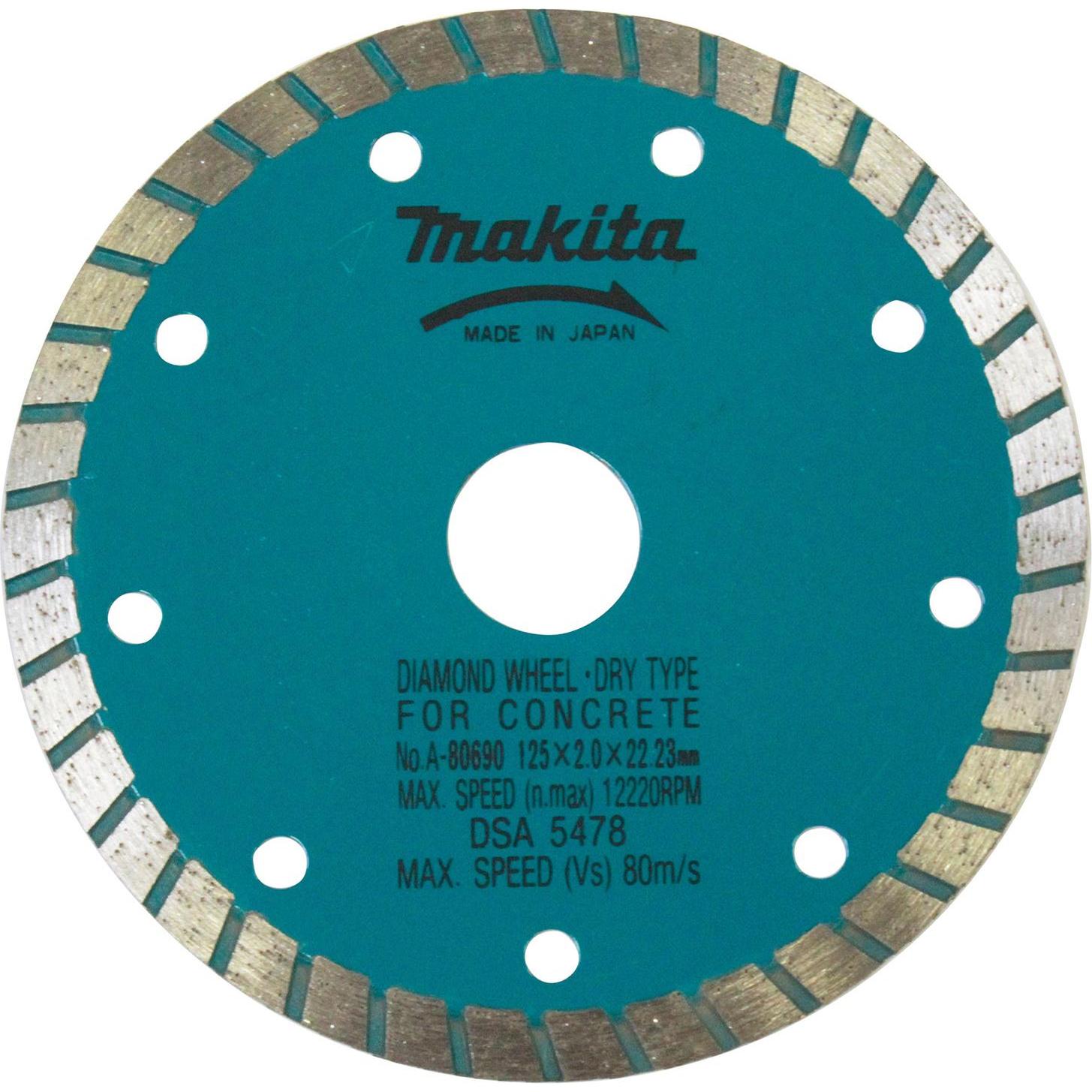 Makita, Sägeblatt, Diamantscheibe 125mm Pfanne