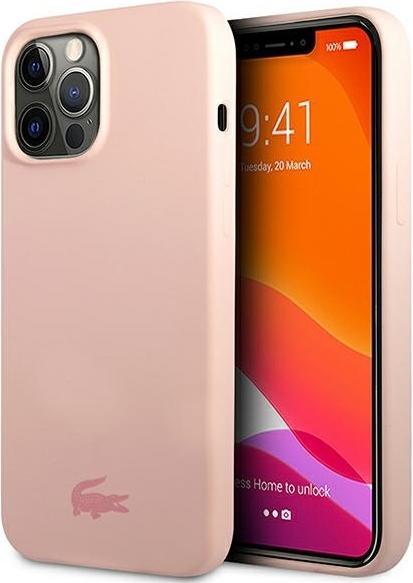 Image du produit Lacoste LCHCP13LSI iPhone 13 Pro / 13 6,1" różowy/pink étui rigide en silicone (Apple iPhone 13 Pro)
