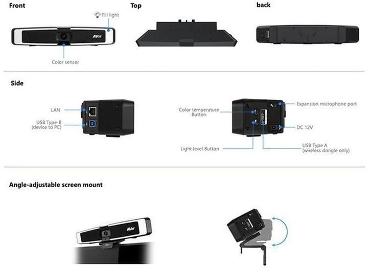 Produktbild AVer VB130 Collaboration Bar 4K 60 fps