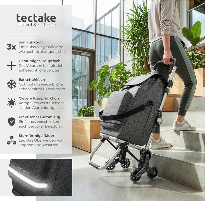 Produktbild tectake Shopper 3-in-1