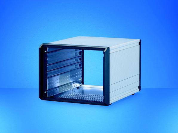 Immagine prodotto Schroff Armadio 4 e 6 U, non schermato - PROPAC PRO GEH.4HE 84TE 446T (Rack da 19 pollici)