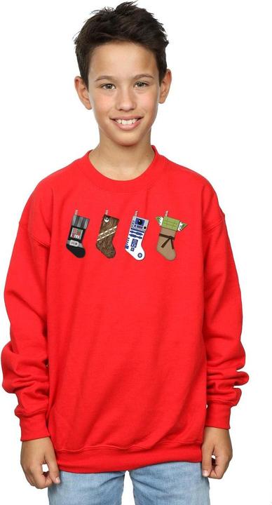 Produktbild Star Wars Christmas Stockings Sweatshirt Jungen (116)