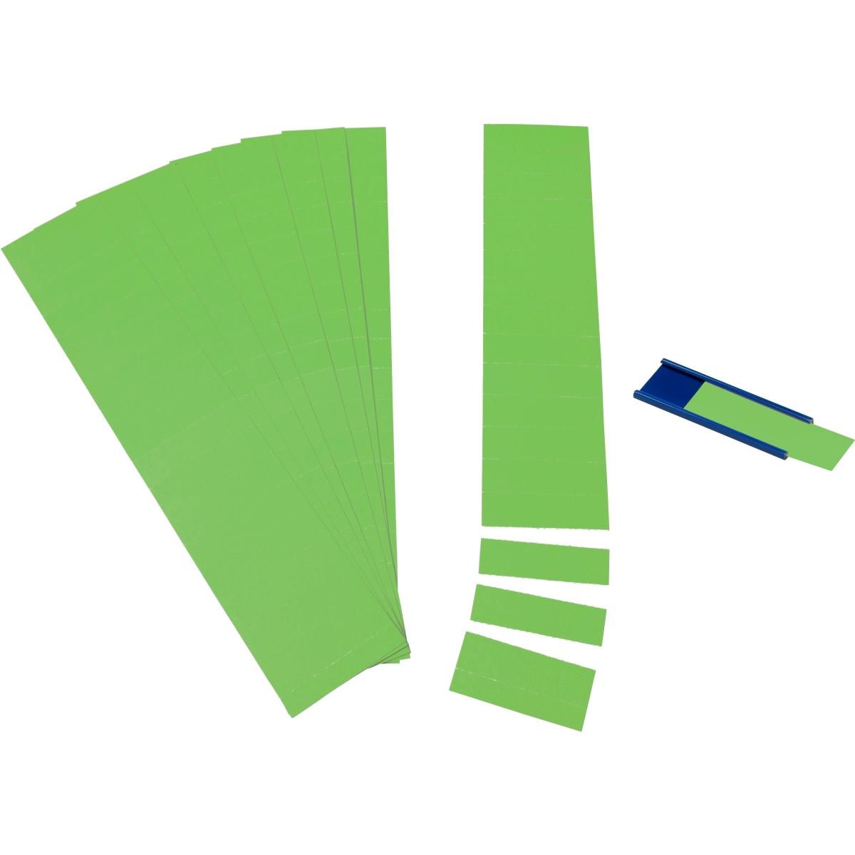 Ultradex, Kartenaufbewahrung, Einsteckkarten für 34mm Einsteckschiene 70x32mm hellgrün VE=90 Stück