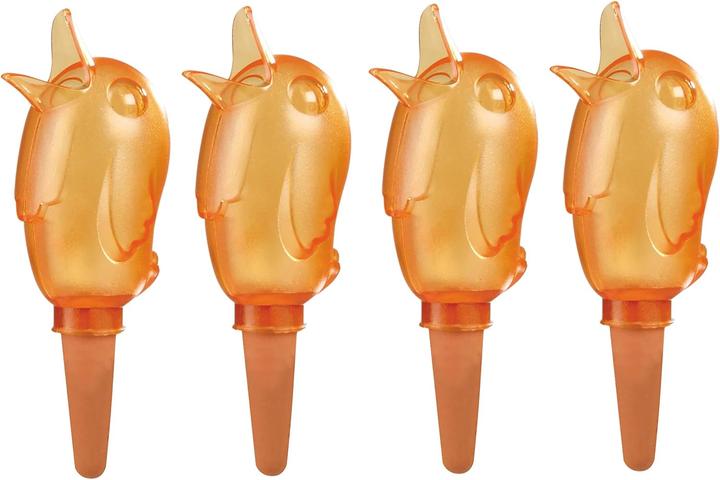 Actual product image Scheurich 4er-Set Bewässerungskugel 220ml Orange Wasserspender Bördy M (Orange) Wasserspeicher (Irrigation balls)