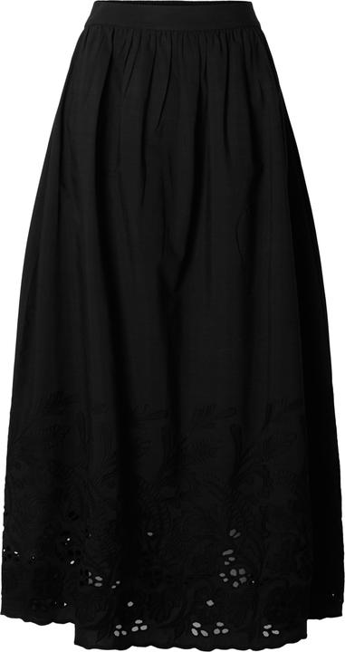 Image du produit Selected Femme Broderie Anglaise Maxirock (40)