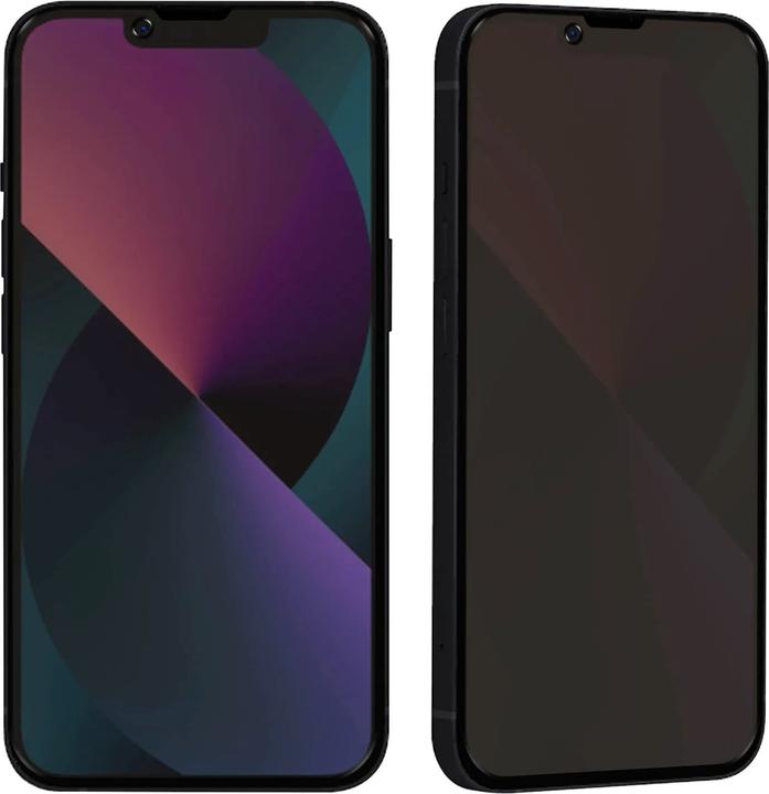 Produktbild Crong Panzerglas mit Sichtschutz für iPhone 14/13/13 Pro (1 Stk., Apple iPhone 13, Apple iPhone 13 Pro, Apple iPhone 14)