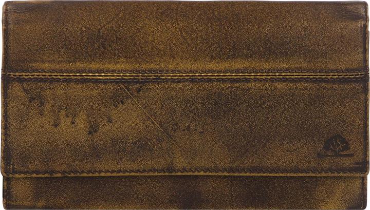 Actual product image Greenburry Destressed Geldbörse RFID Schutz Leder 13 cm