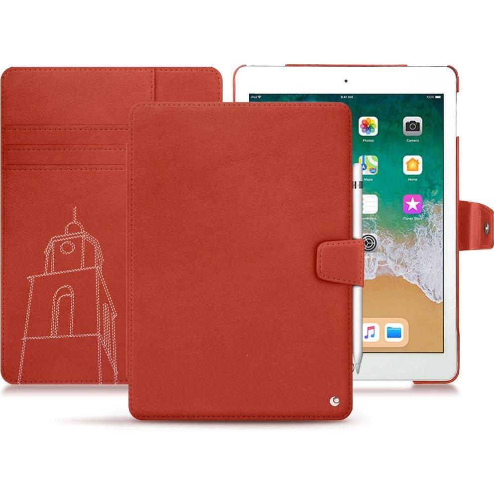 Noreve Lederschutzhülle Wallet (iPad 9.7), Tablet Hülle, Orange