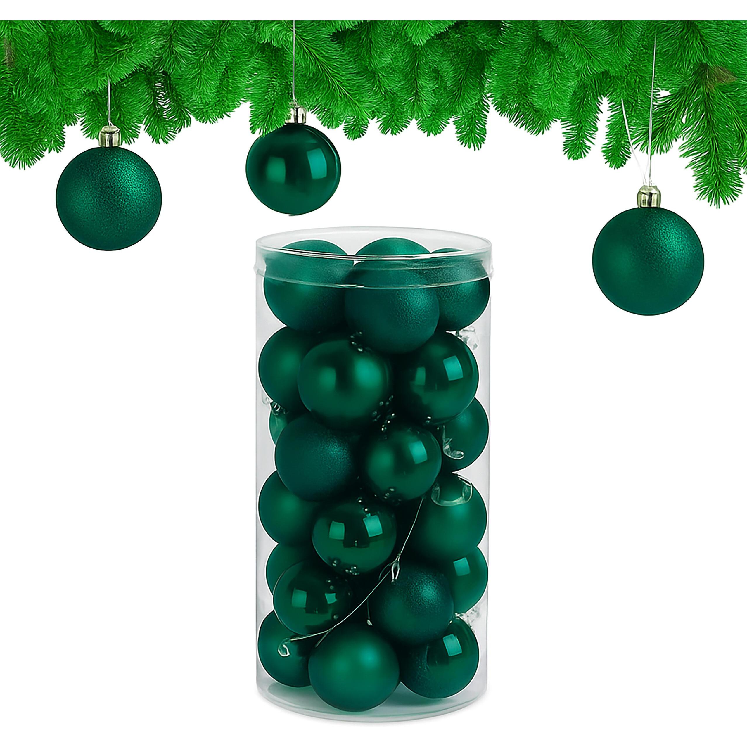 Relaxdays, Decorazioni per albero di Natale, 30x palline-natale (30 -parte)