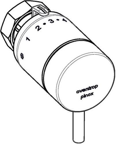 Produktbild Oventrop Thermostat pinox H
