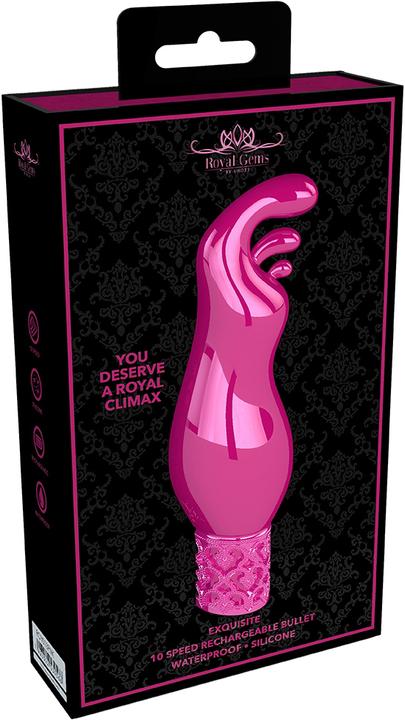 Actual product image Shots Exquisite - Rechargeable Silicone Bullet