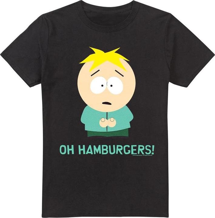 Actual product image Ubisoft Mens Oh Hamburgers Butters T-Shirt (XXL)