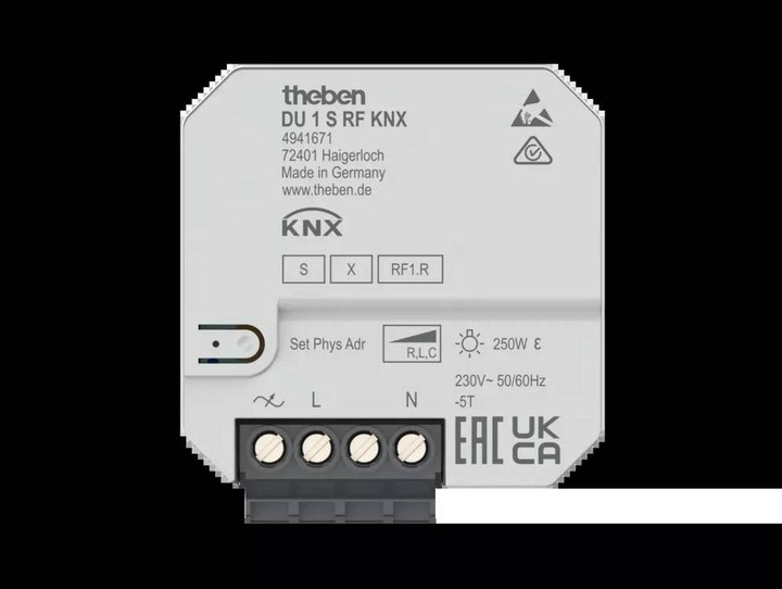Produktbild Theben Du 1 S Rf Knx (Dimmaktor)
