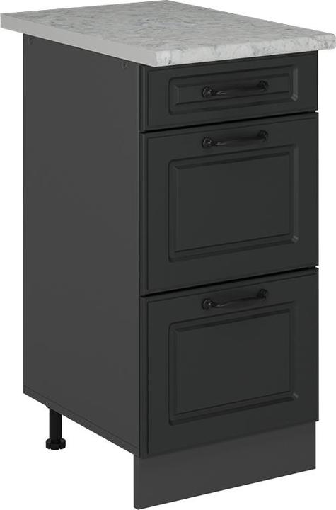 Anthrazit, Anthrazit Landhaus, Marble-Weiss